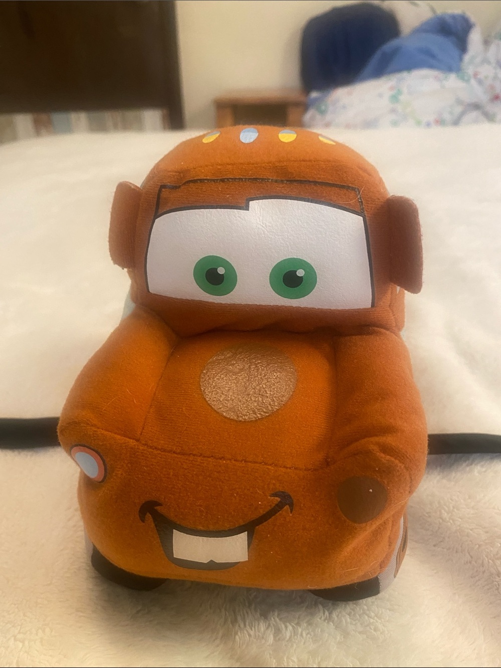 Cars Mater hat with strap